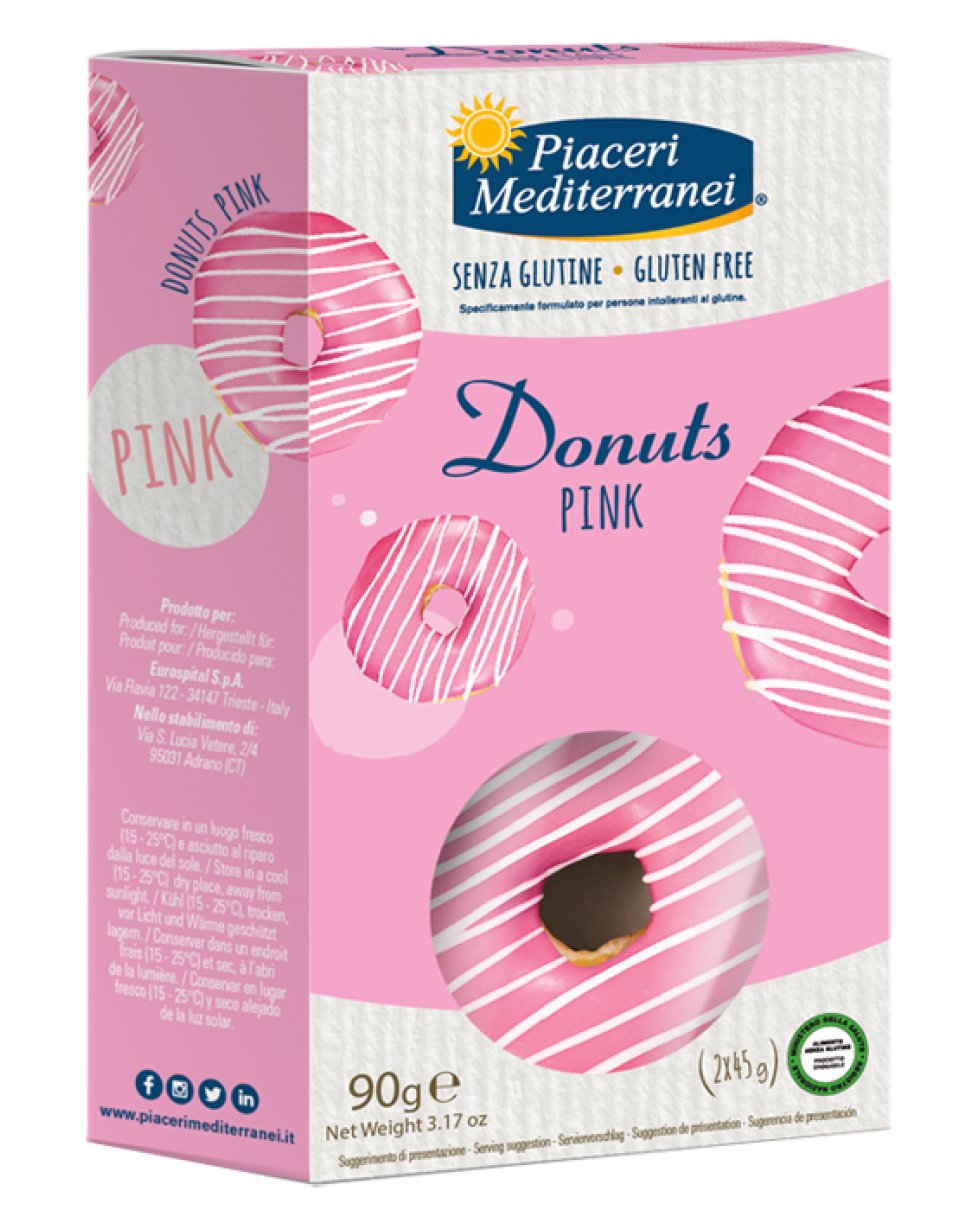 PIACERI MED.Donuts Pink 2x45g