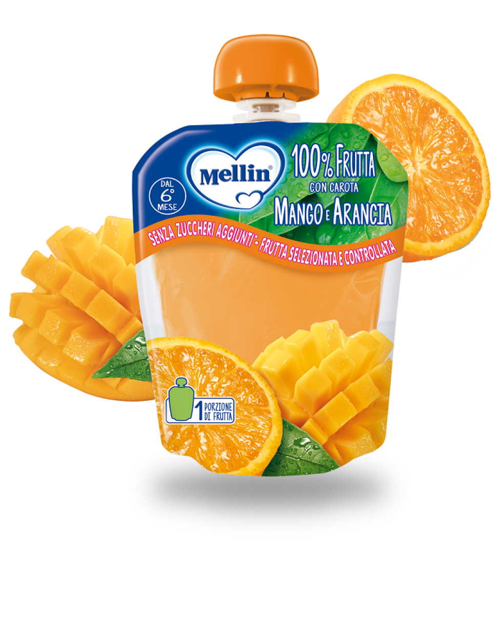 MELLIN Pouch Arancia-Mango 90g