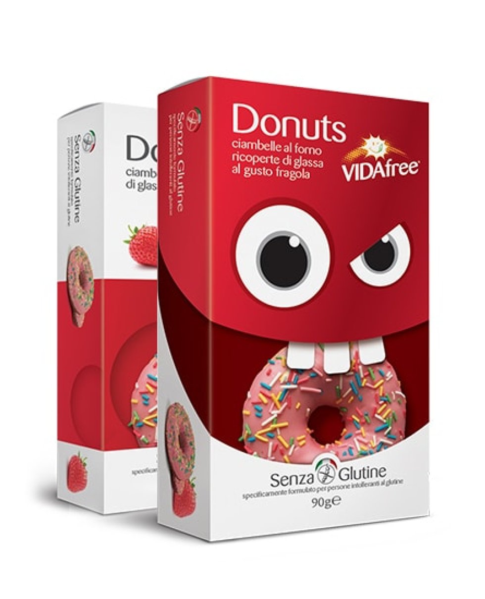 DONUTS FRAGOLA 90g