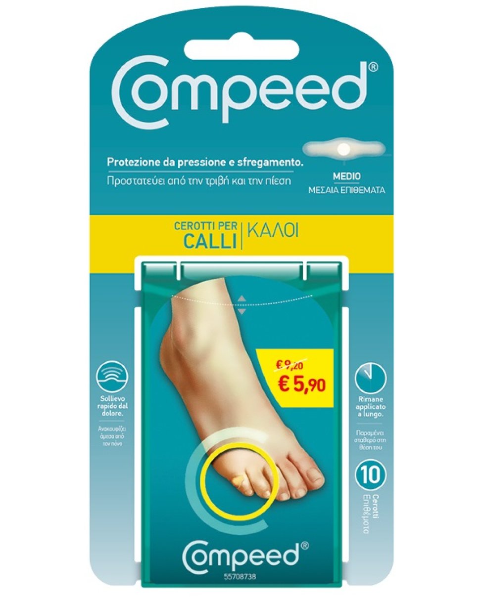 COMPEED CALLI MEDIO 10PZ PROMO