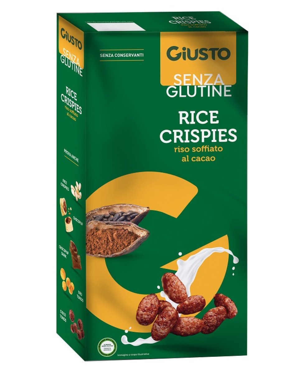 GIUSTO S/G Rice Crisp.Cacao