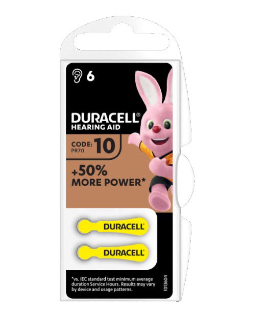 DURACELL EASY TAB 10 GIALLO