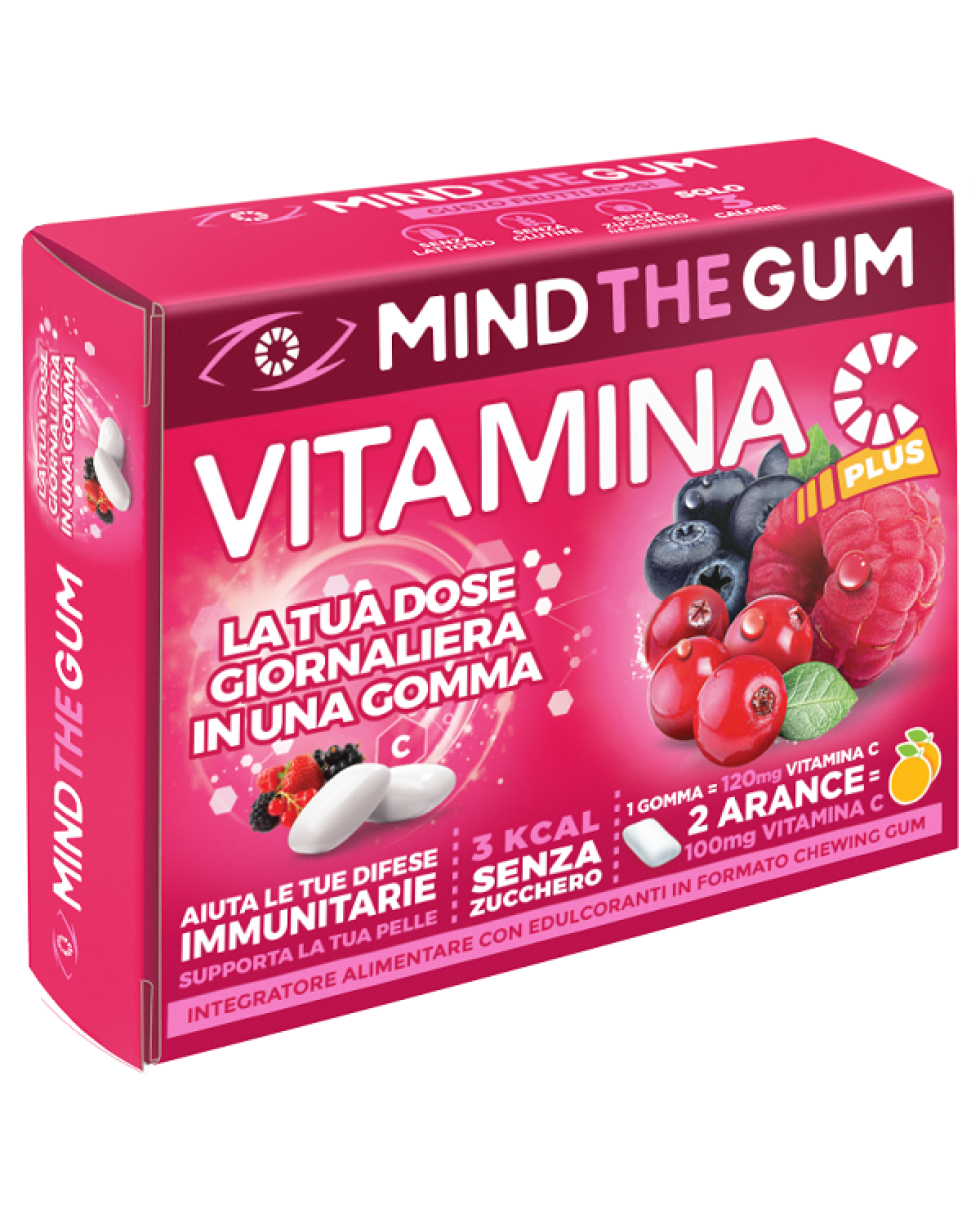 Mind The Gum Vit C Frut Ro 18g