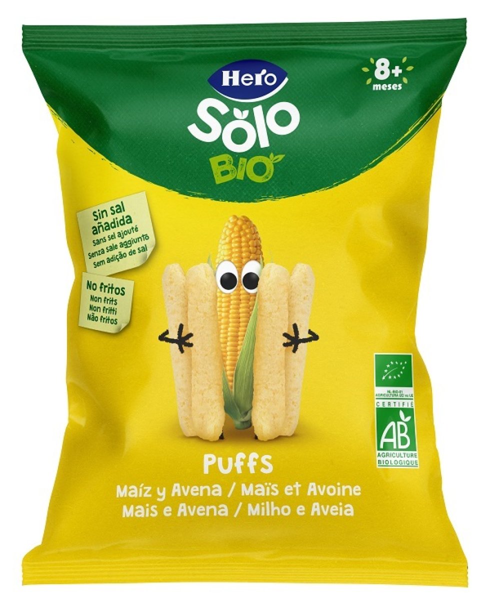 HERO SOLO SNACK PUFF AVENA MAI