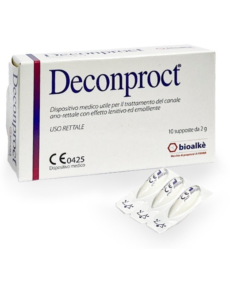 DECONPROCT SUPPOSTE 10PZ