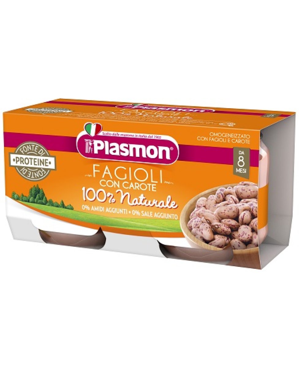 PLASMON OMOG FAGIOLI BORL2X80G