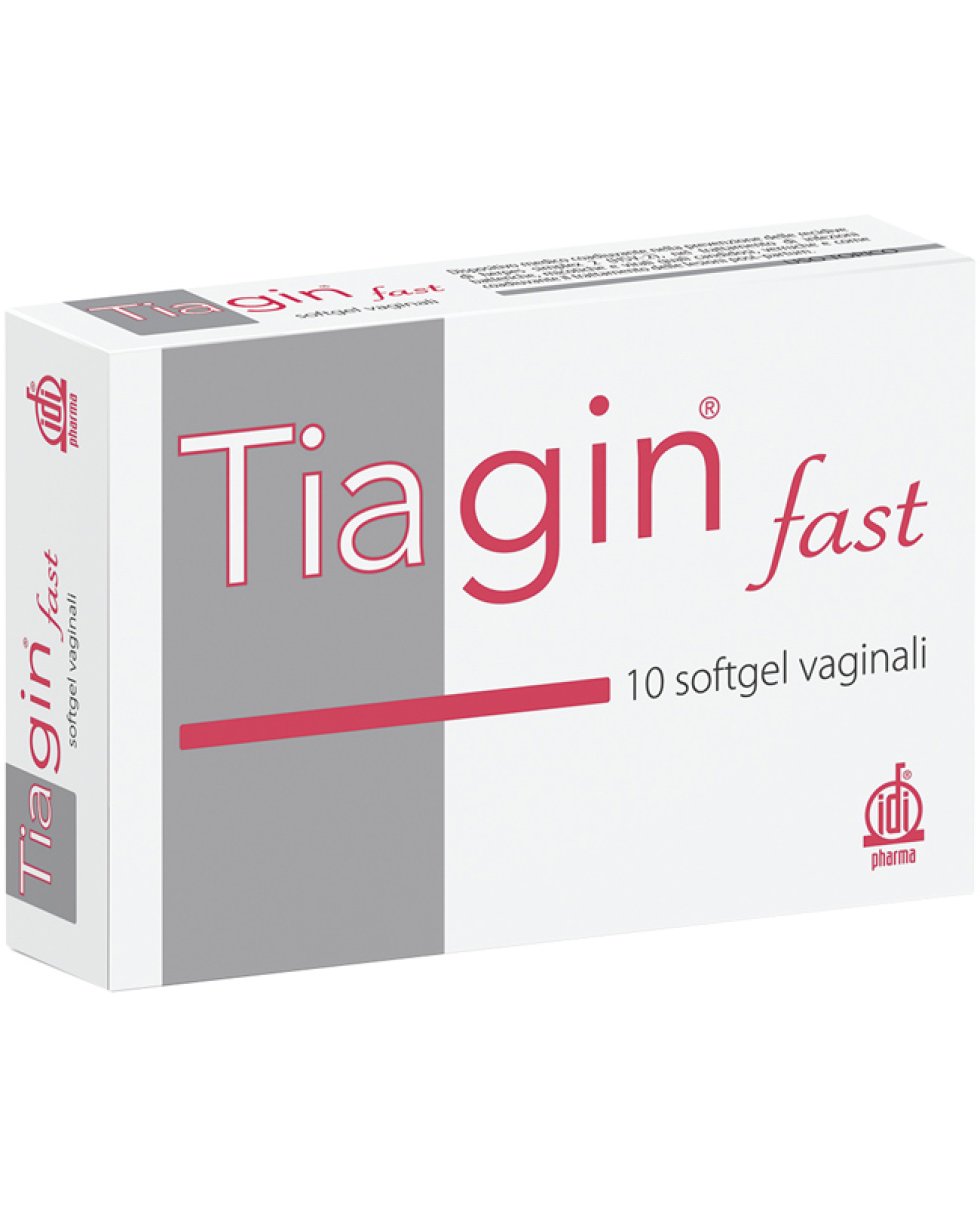 TIAGIN FAST 10SOFTGEL VAGINALI