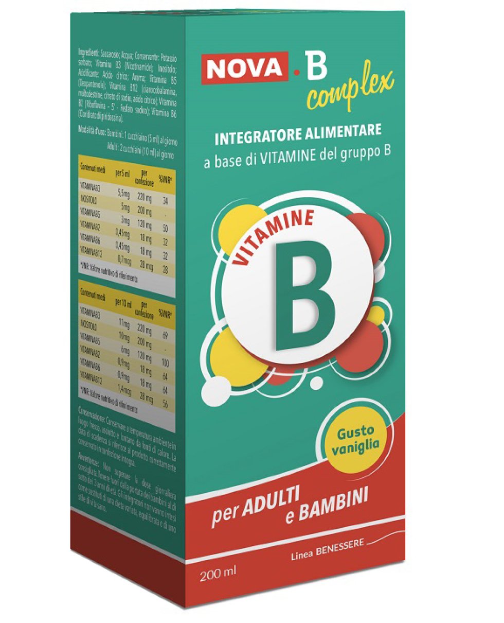 NOVA B COMPLEX SCIR 200ML (VAN