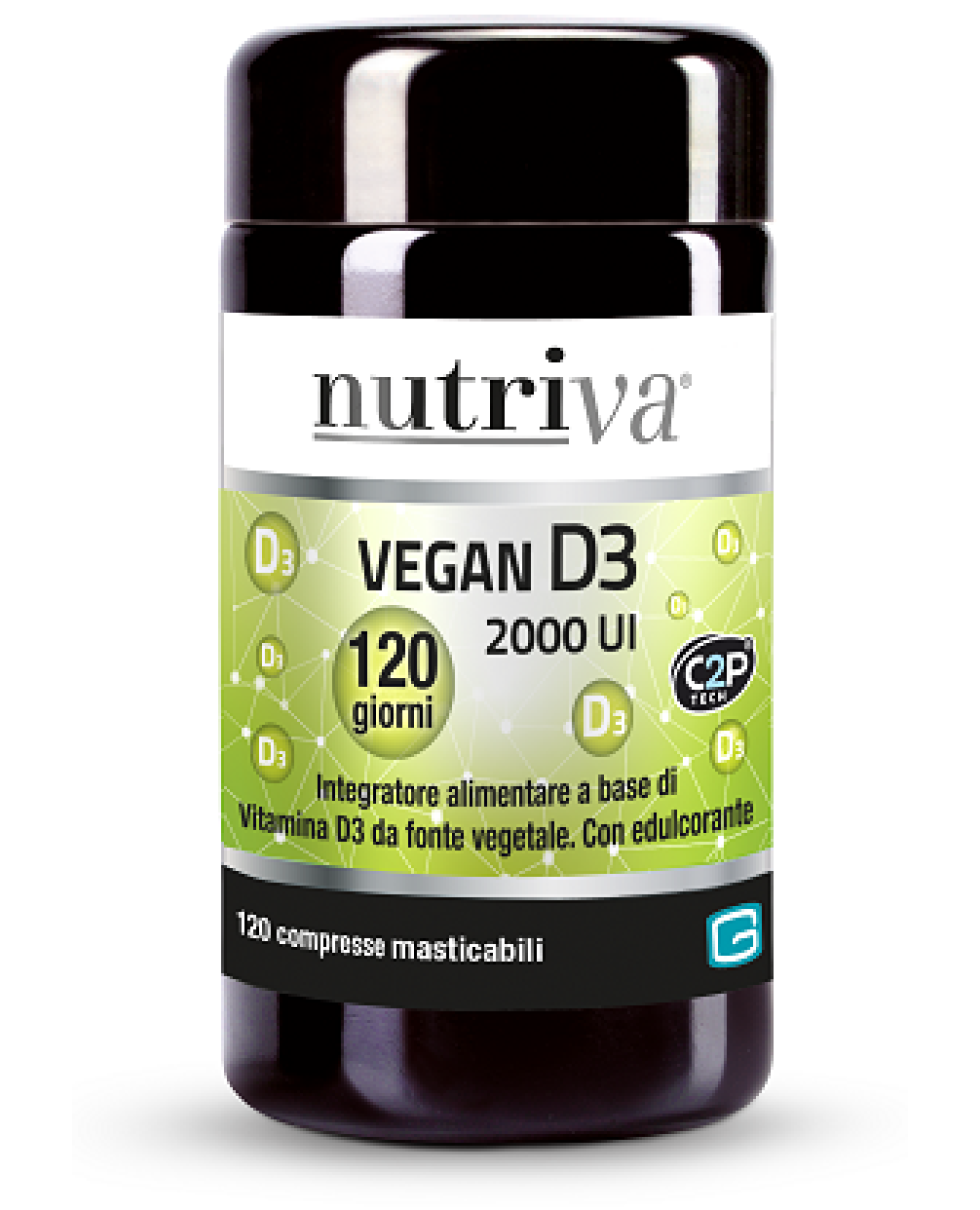 NUTRIVA VEGAN D3 120CPR