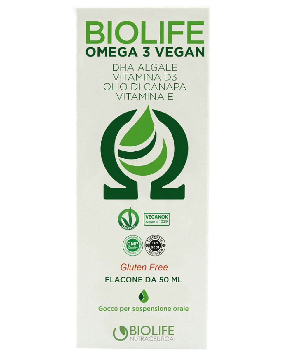 BIOLIFE OMEGA 3 VEGAN 50ML