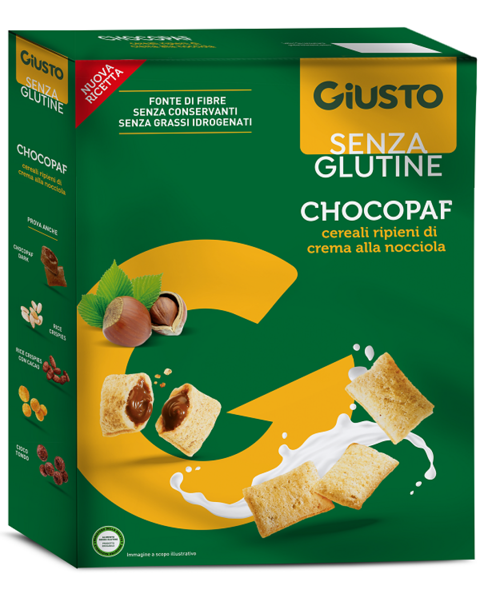 GIUSTO S/G CHOCOPAF 300G