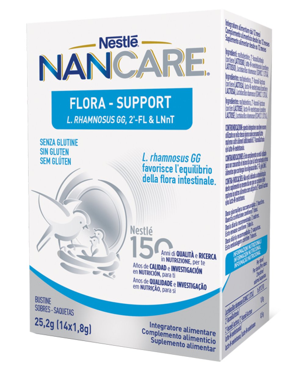 NESTLE'NANCARE FLORA SUPP 14BUST