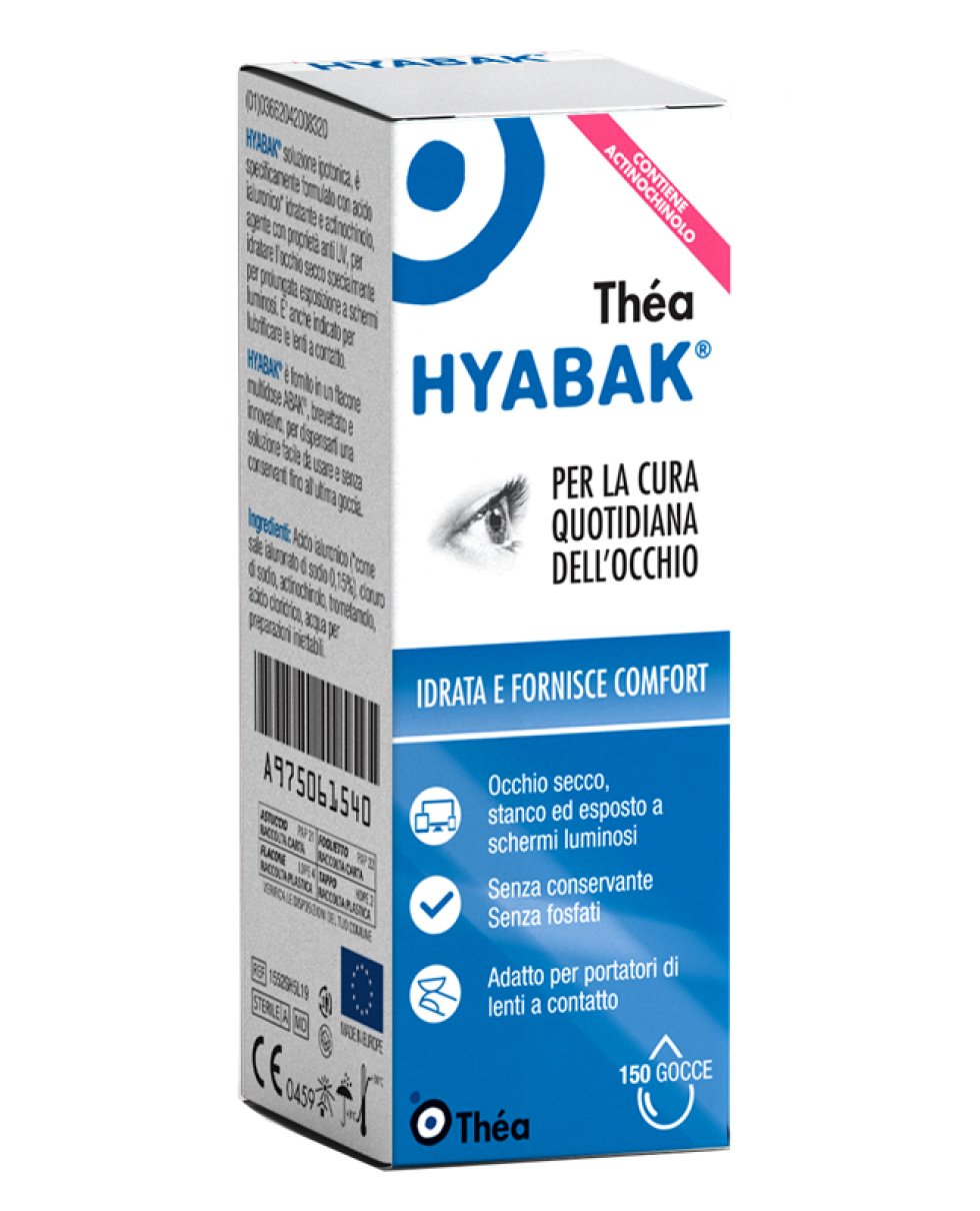 HYABAK SOLUZIONE OFTALMICA 5ML