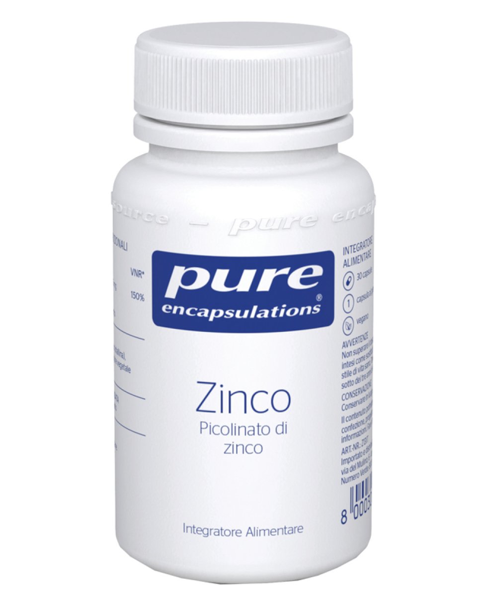 PURE ENCAPSUL ZINCO 30CPS