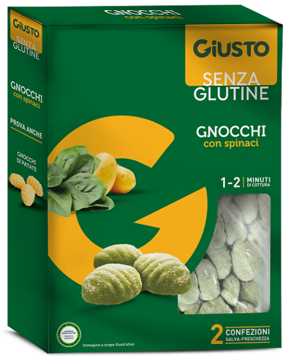 GIUSTO S/G Gnocchi C/Spin.500g