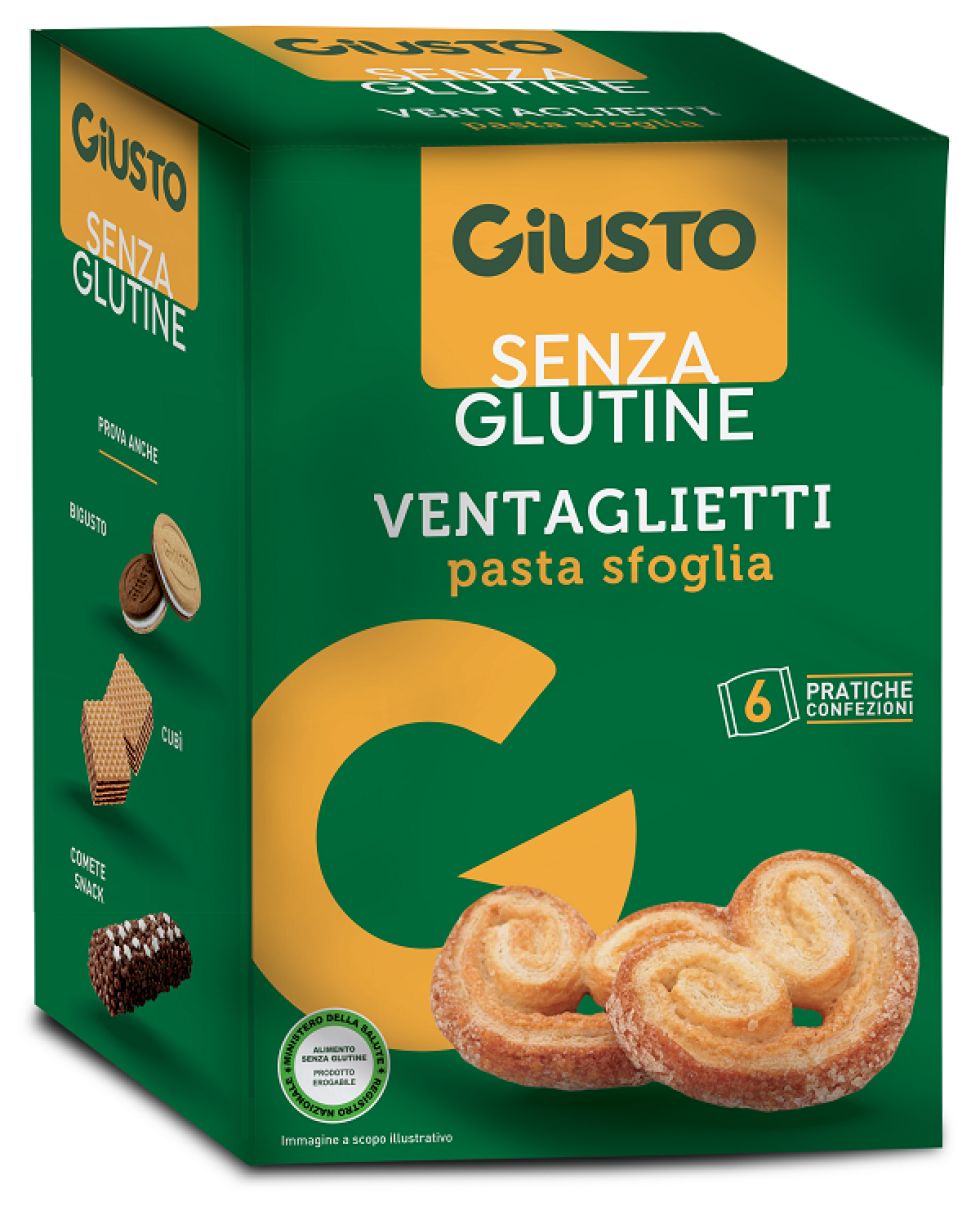 GIUSTO S/G Ventaglietti 150g