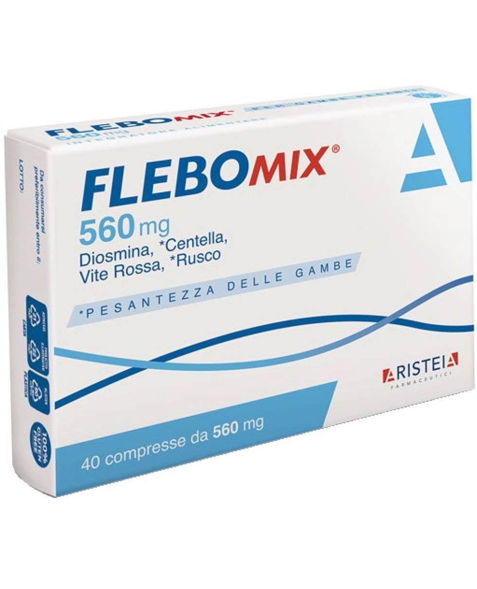 FLEBOMIX 560MG 40CPR