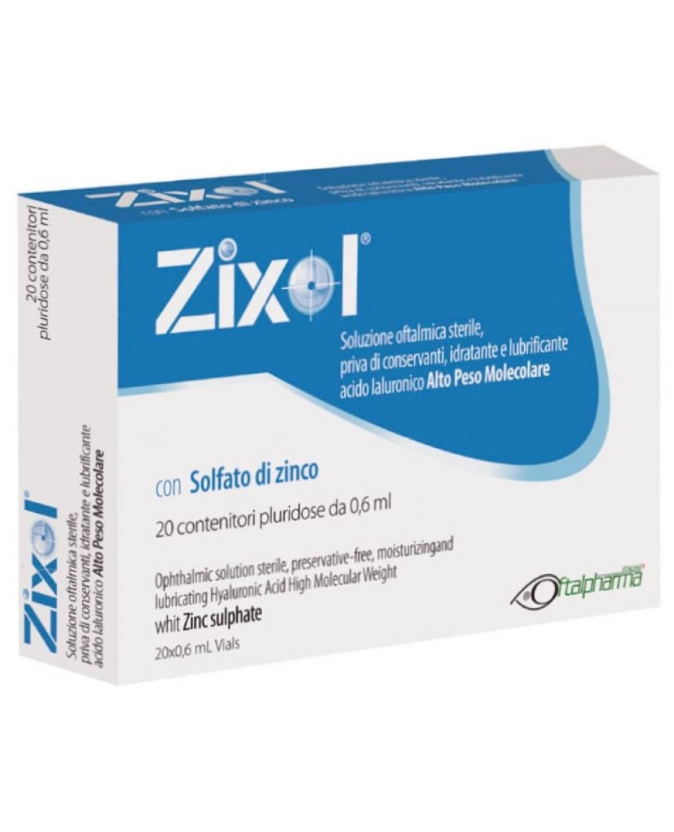 ZIXOL GOCCE OCUL 20MONODX0,6ML