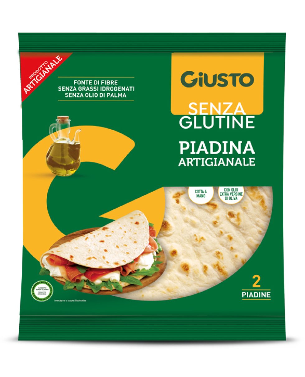 GIUSTO S/G Piadina 220g