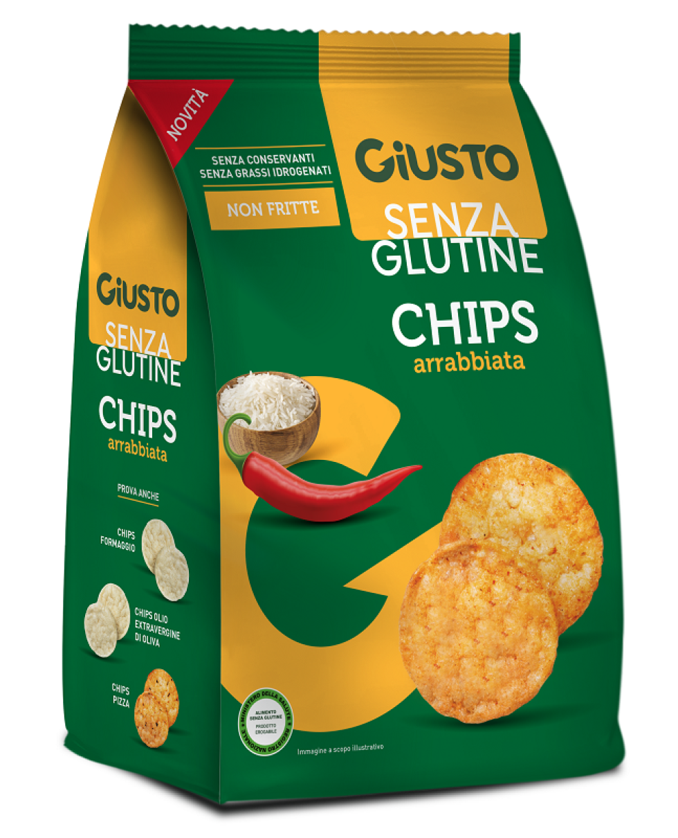 GIUSTO S/G Chips Arrabb.40g