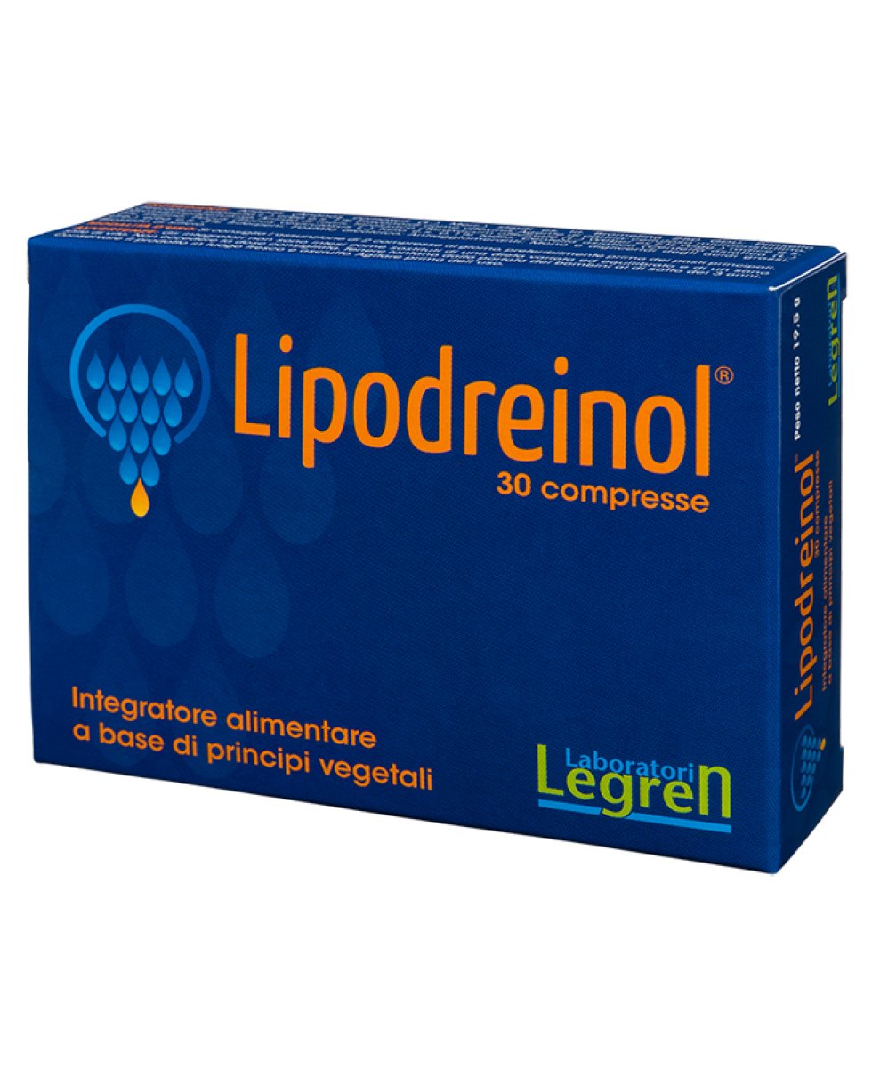 LIPODREINOL 30CPR