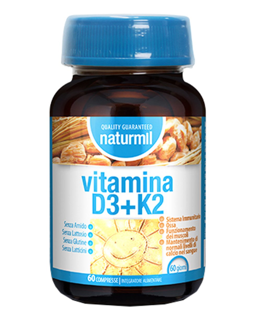 NATURMIL VITAMINA D3+K2 60CPR