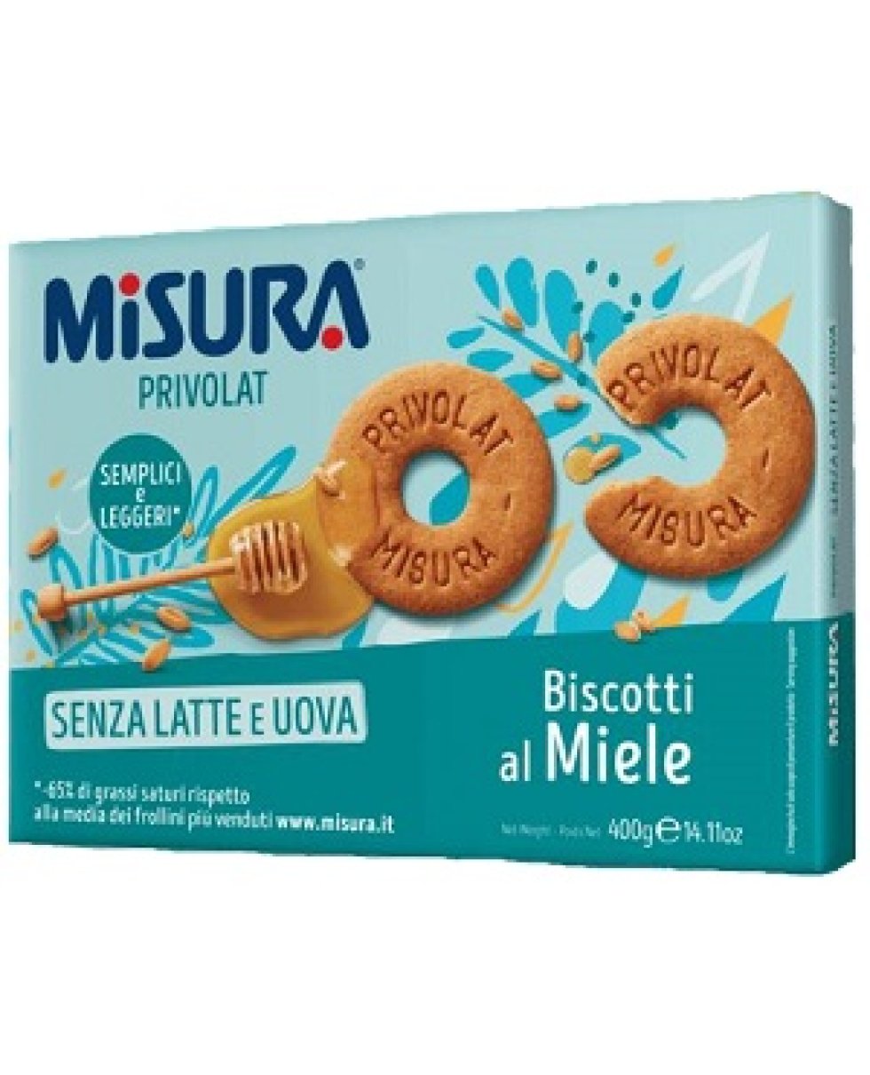 MISURA Bisc.Miele Privolat400g