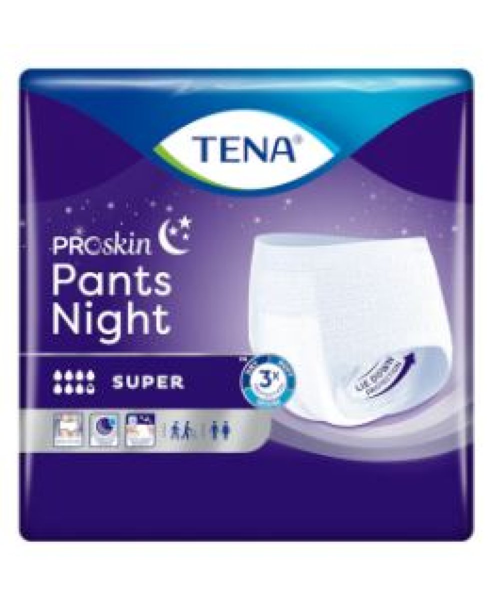 TENA PANTS NIGHT L 10PZ