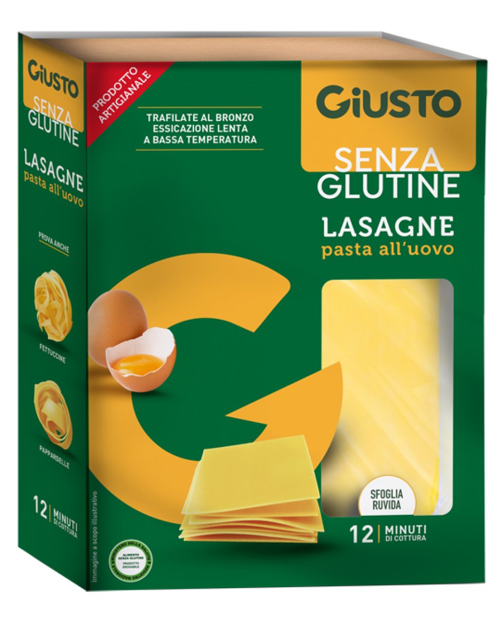 GIUSTO S/G SFOGLIE LASAGNE250G