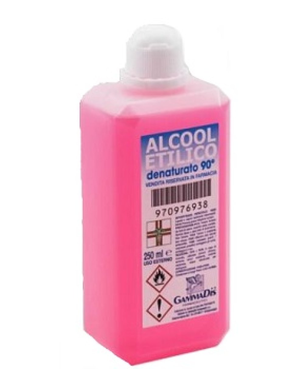 ALCOOL ETILICO DENAT 90% 250ML