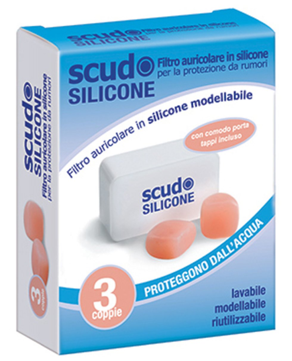 EARPLUG SCUDO Sil.3Coppie 6pz