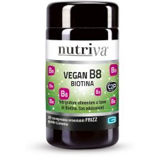 NUTRIVA VEGAN B8 FIZZ 30CPR LIMO