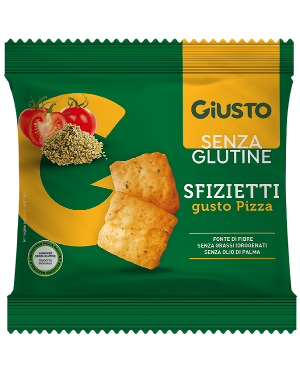 GIUSTO S/G SFIZIETTI PIZZA 40G