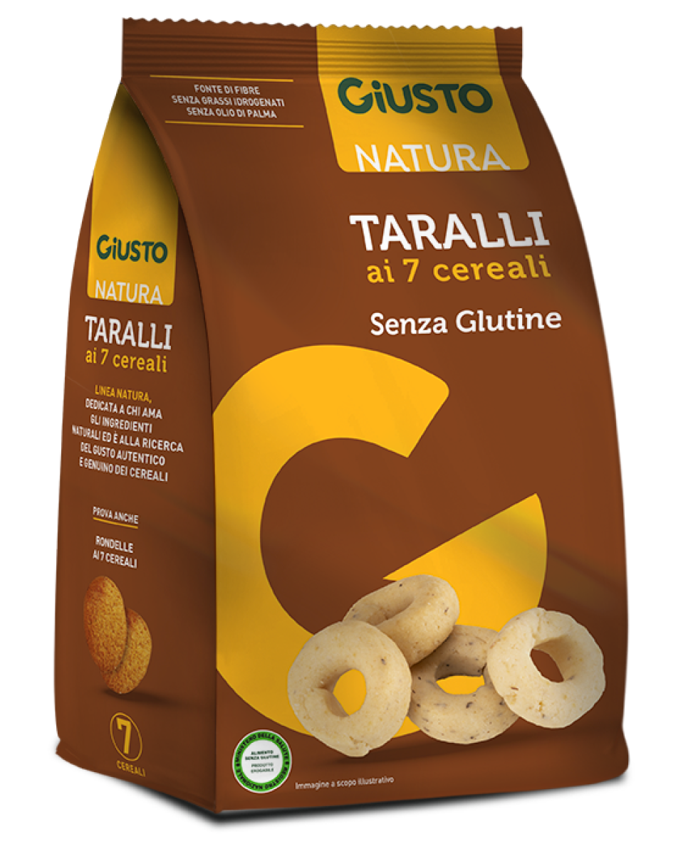 GIUSTO S/G Taralli 7 Cer.175g