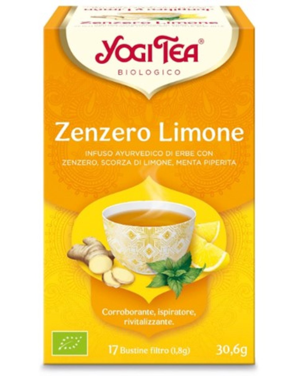 YOGI TEA ZENZERO LIMONE 30,6G