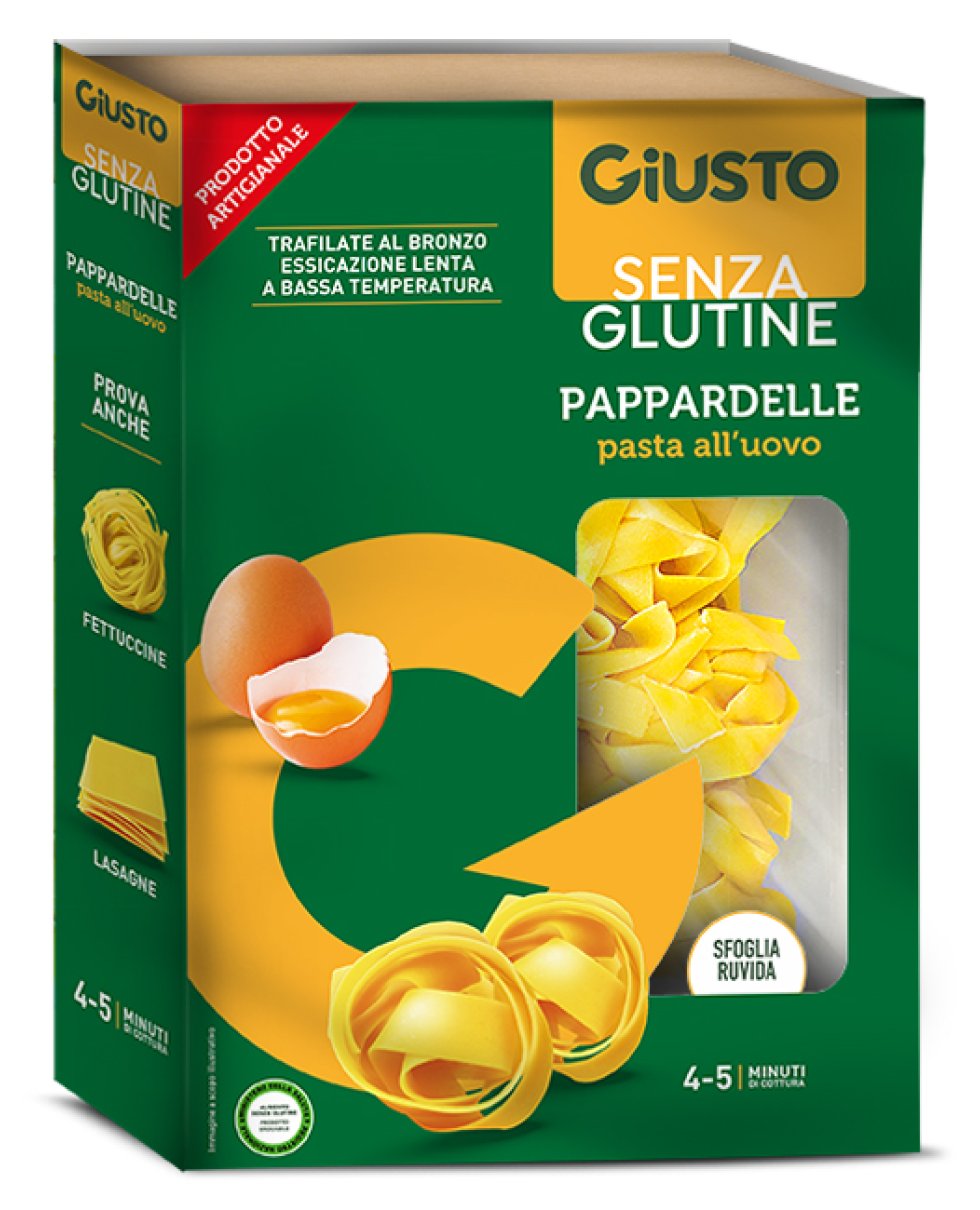 GIUSTO S/G Pasta Pappard.250g