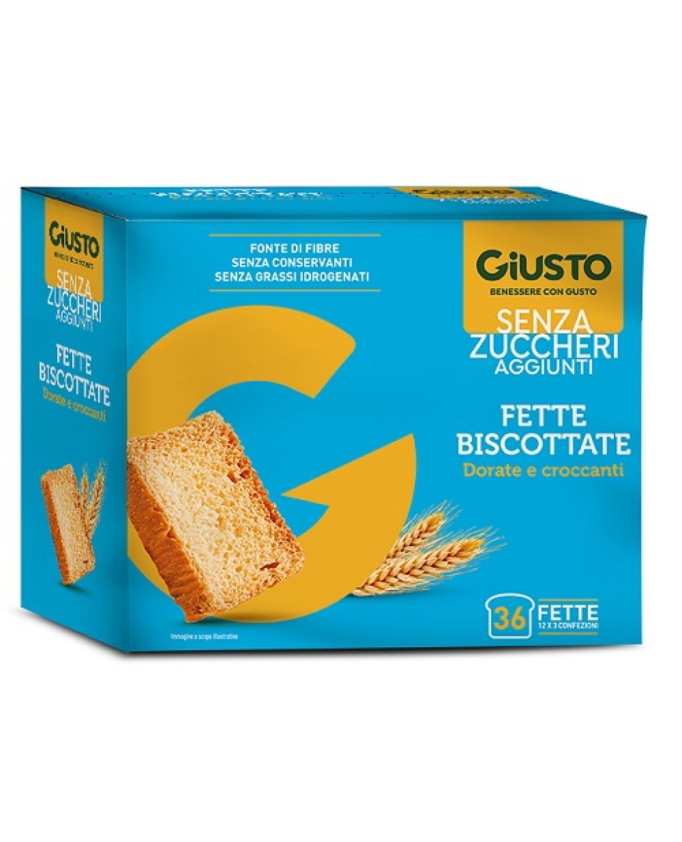 GIUSTO S/Z Fette Bisc.300g