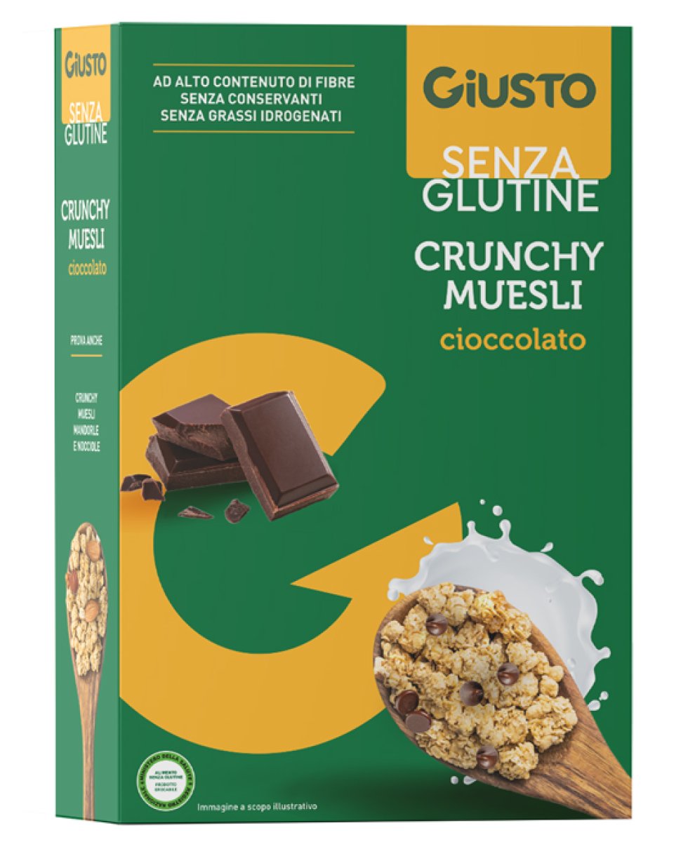 GIUSTO S/G Crunchy Mues Av/Cio