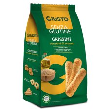 GIUSTO S/G Grissini Sesamo150g