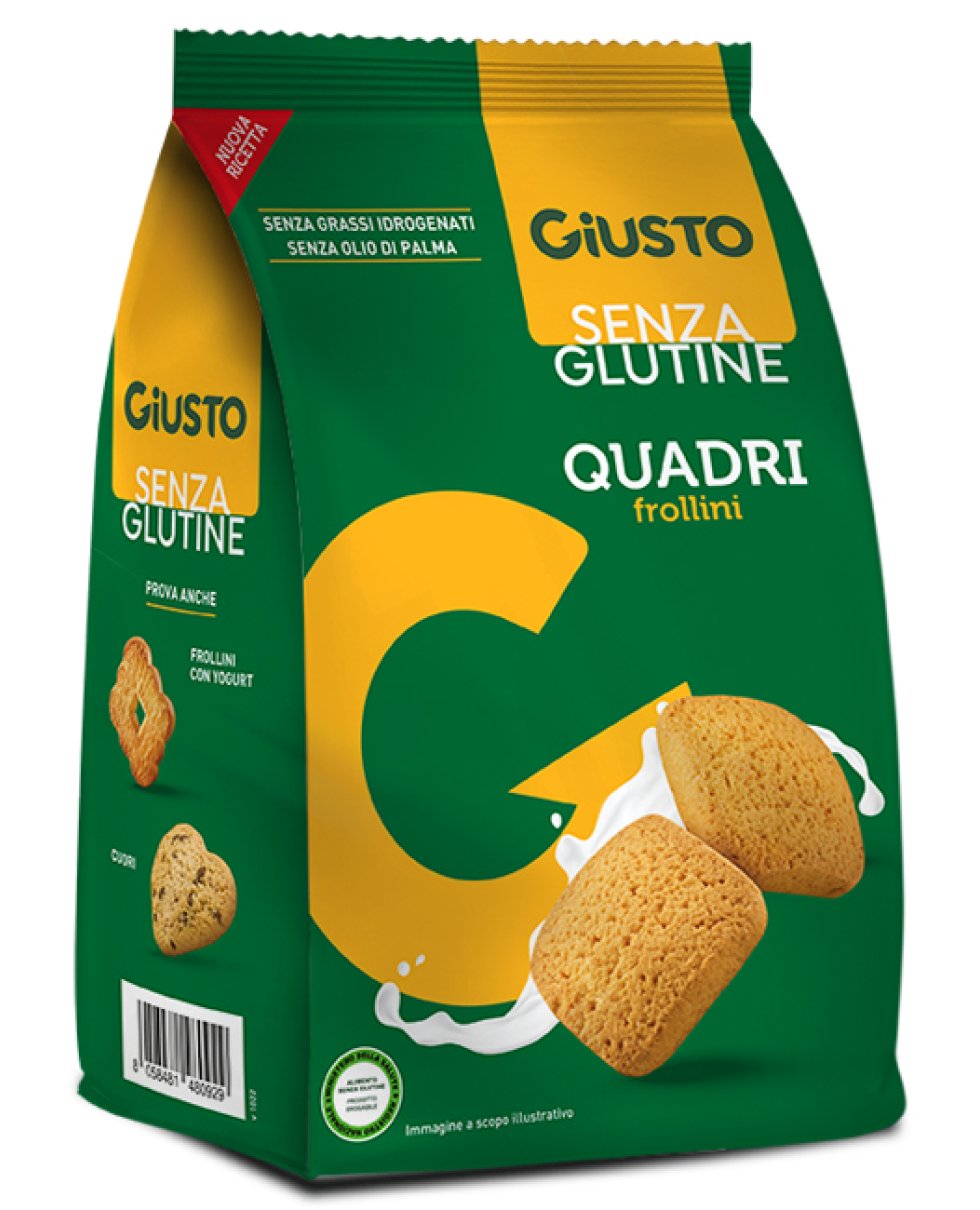 GIUSTO S/G QUADRI FROLLINI200G