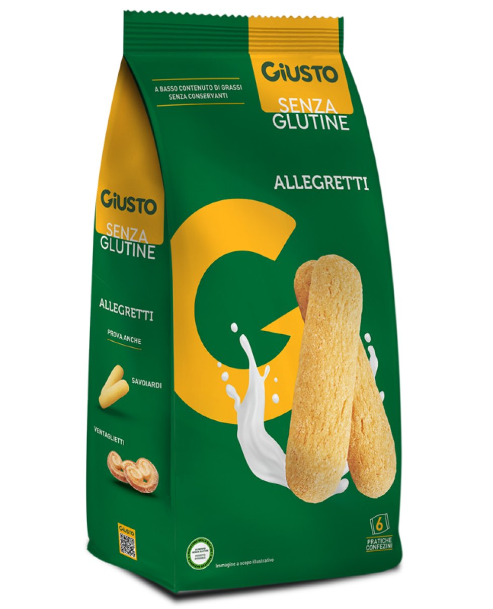 GIUSTO S/G Bisc.Allegretti180g