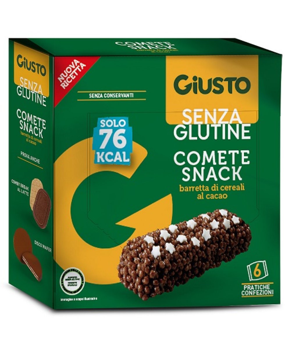 GIUSTO S/G COMETE SNACK 120G