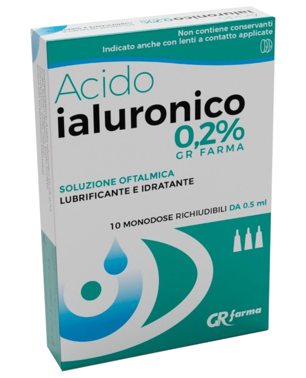 ACIDO IALURONICO 0,2% SOL OFT