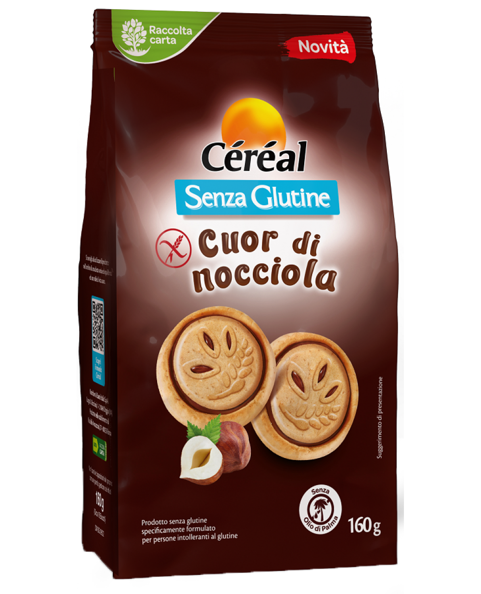 CEREAL SG CUOR DI NOCCIOLA160G