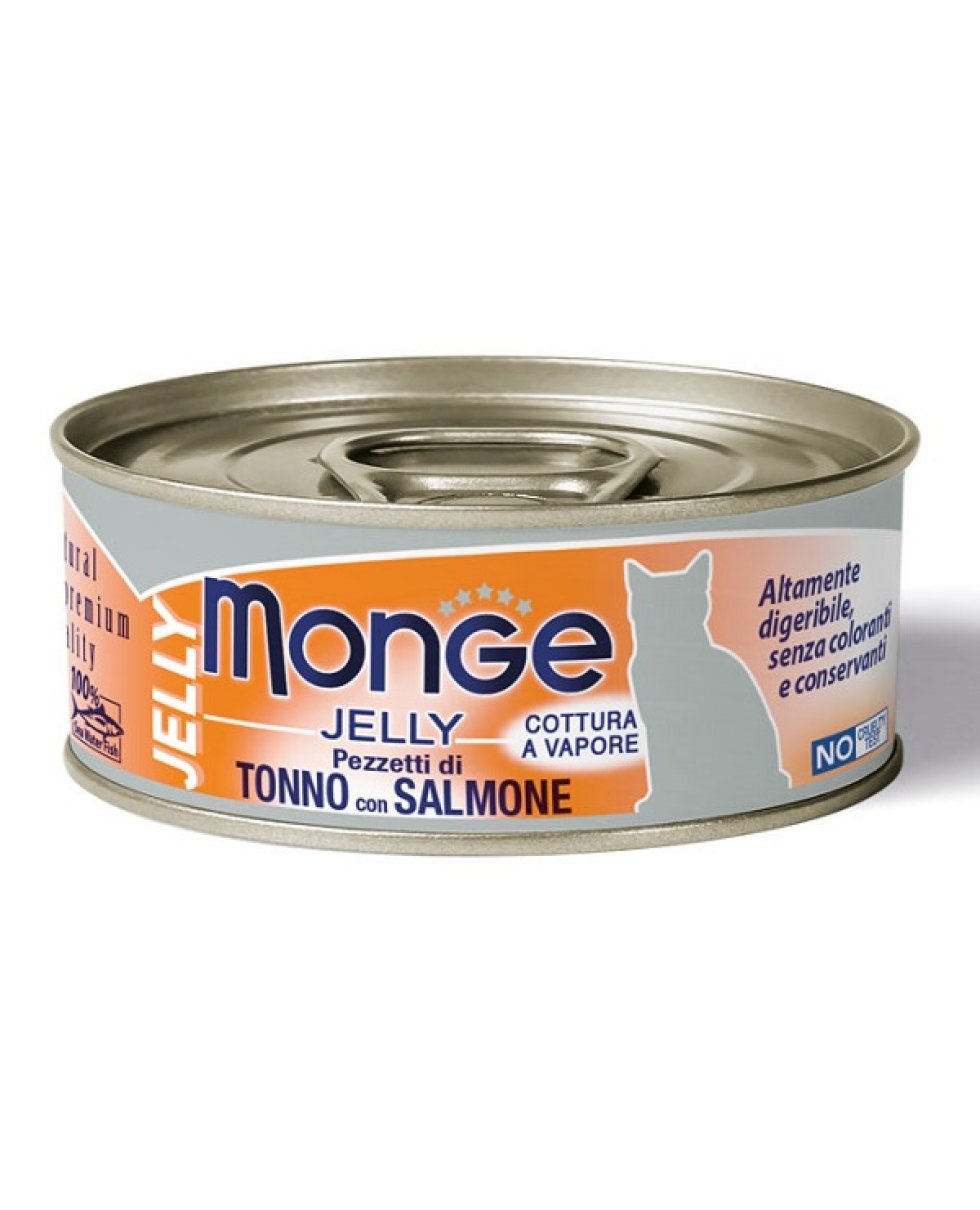 MONGE CAT TONNO/SALMONE 80 GR.