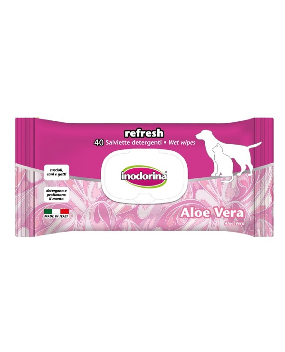 SALVIETTE ALOE VERA INODORINA