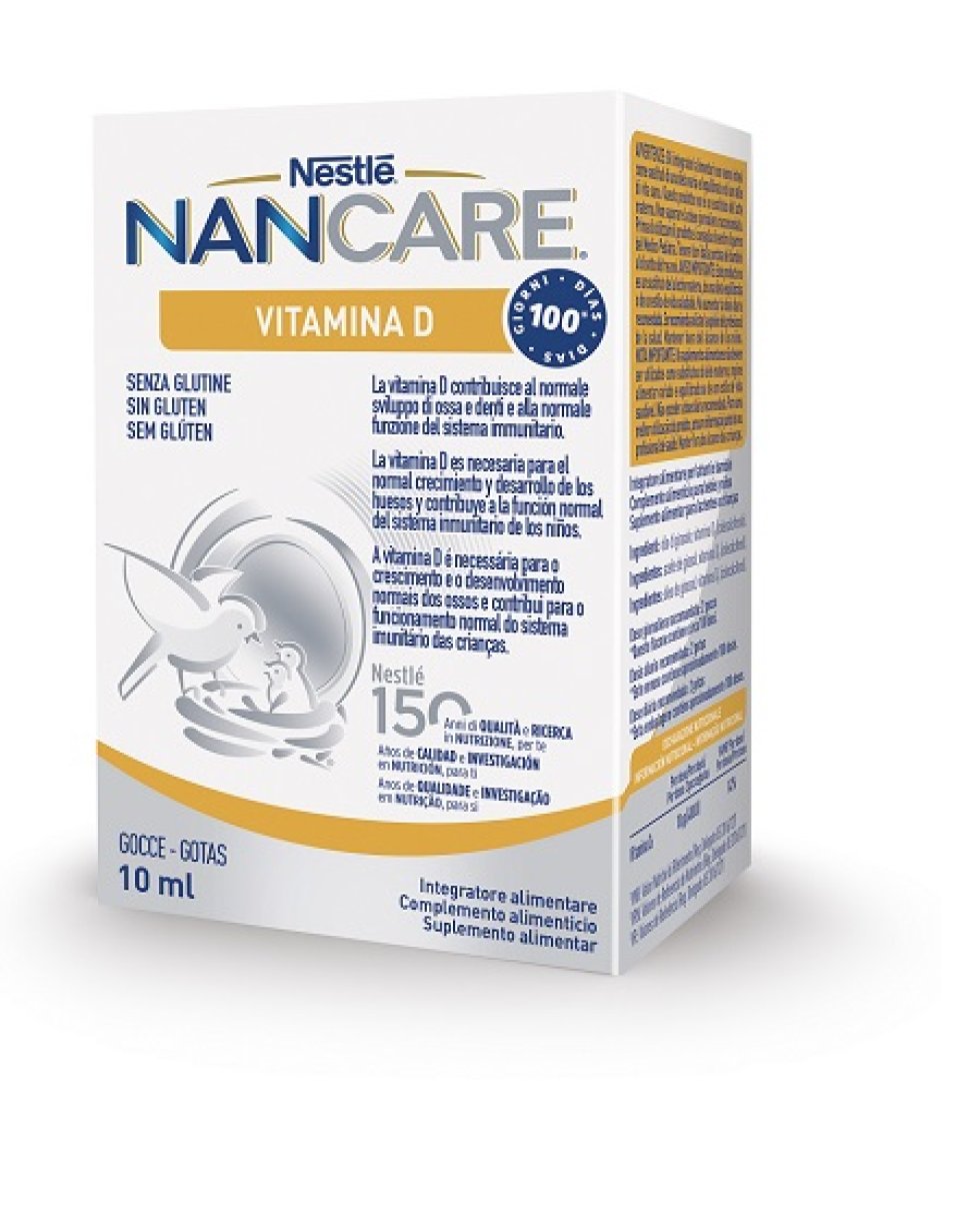 NANCARE VITAMINA D GOCCE 10ML