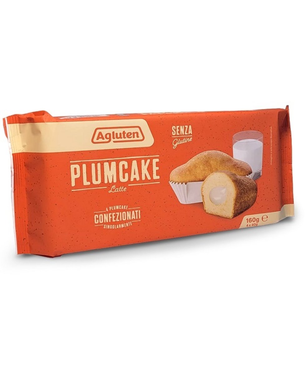 AGLUTEN PlumCake Latte 4x40g