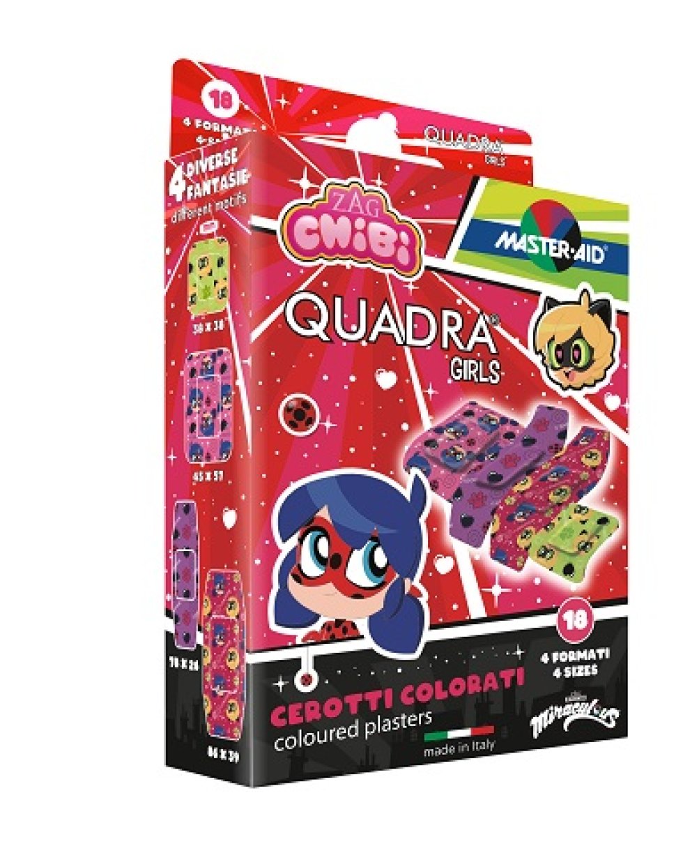 M-AID QUADRA GIRL LADY BUG 18P