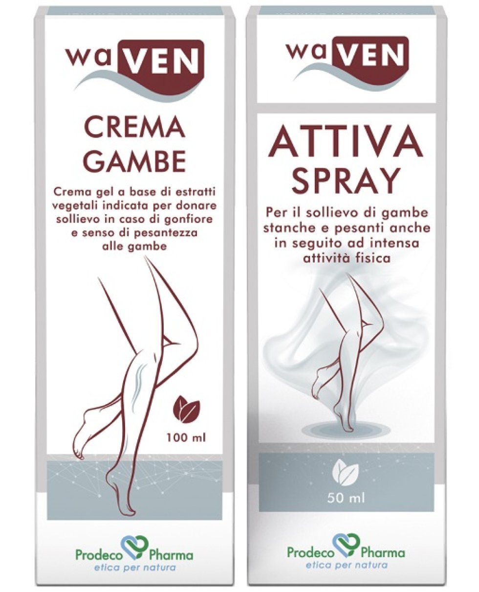 WAVEN CREMA GAMBE 100ML+ATTIVA